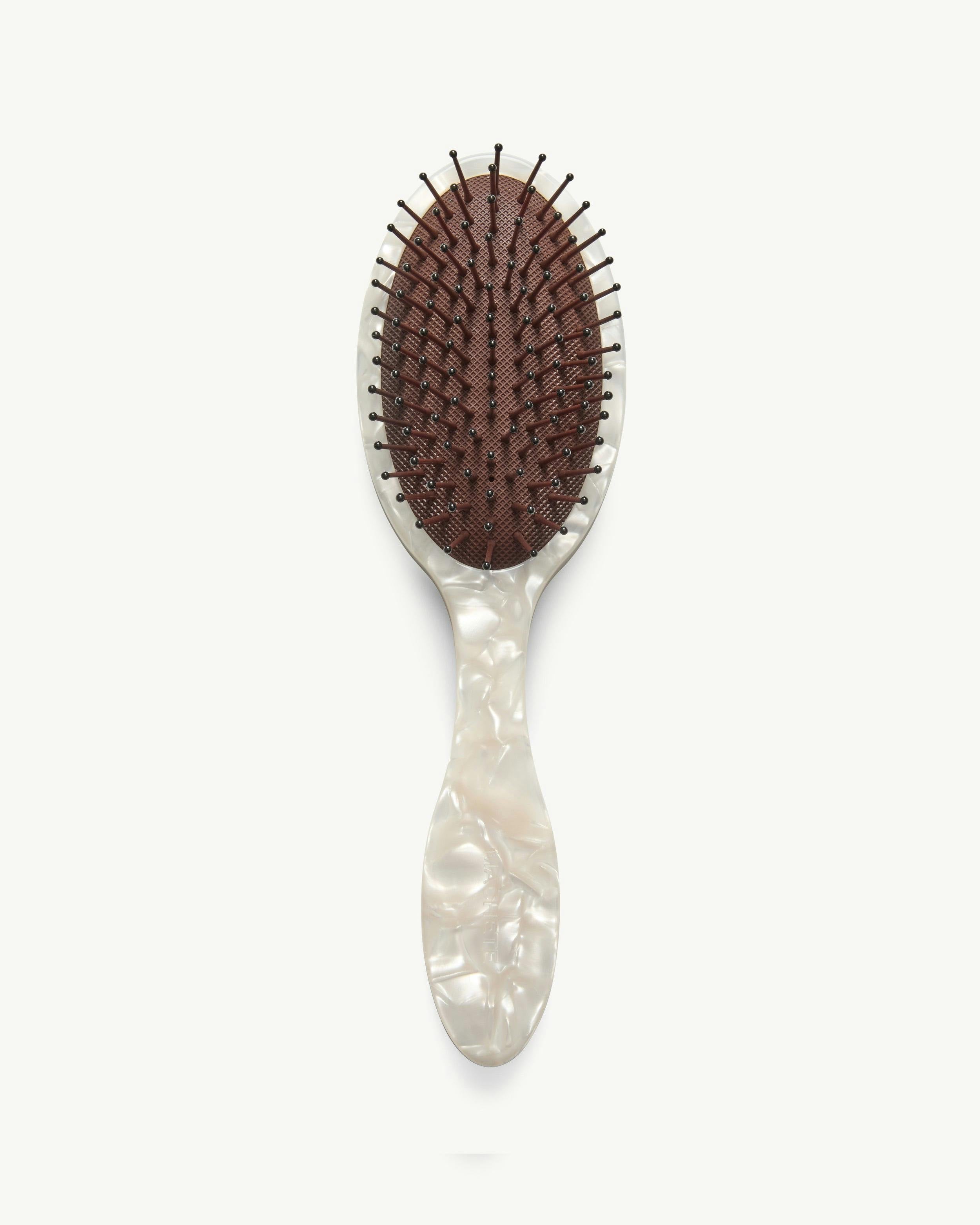 Everyday Detangling Hair Brush in White Shell