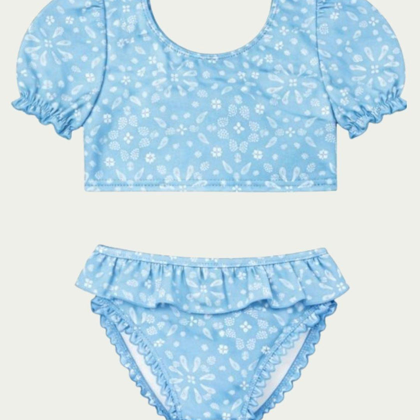 Sky Blue Bandana Bikini