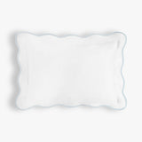 Soft Wave Toddler Pillow - Blue