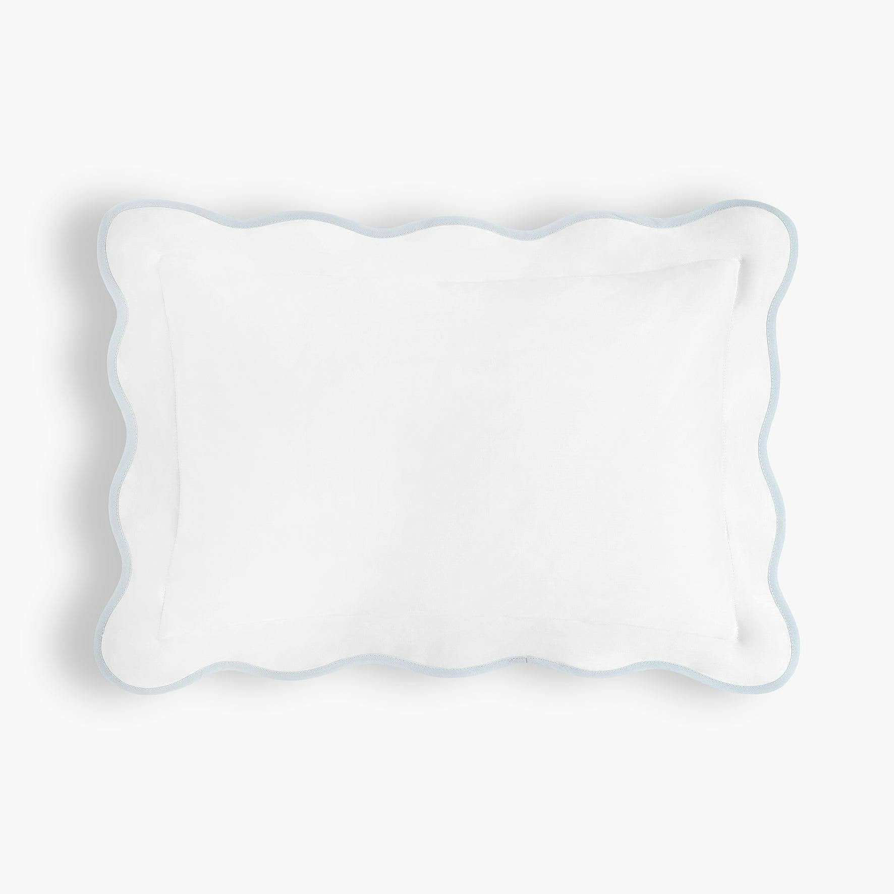 Soft Wave Toddler Pillow - Blue