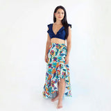 Women's Wrap Skirt - Paraiso Print