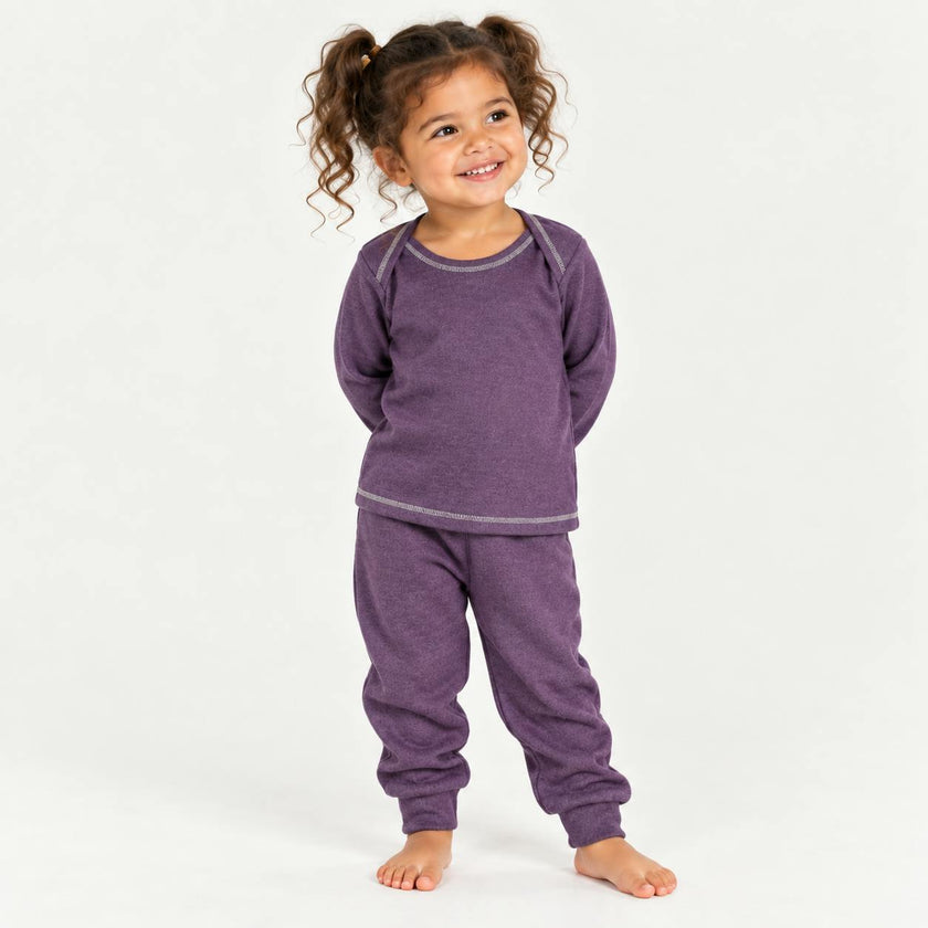 Rib Lap Tee + Legging Set