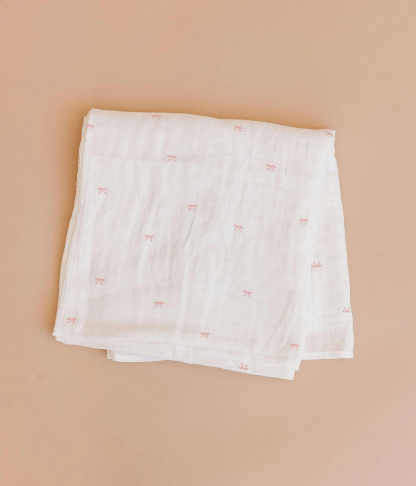 Swaddle and Charlie Bunny Plush Toy Set - Pink Bow