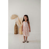 Henley Tank Dress Summer Polka Dots