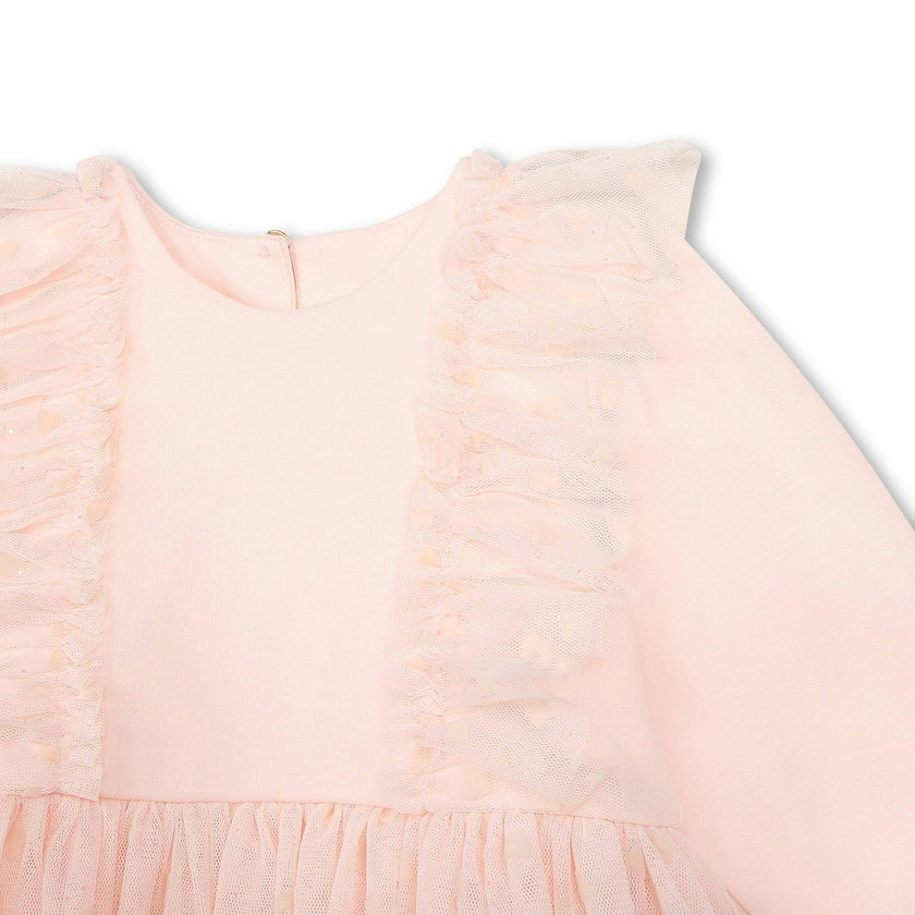 Pink Ruffle Ceremony Dress