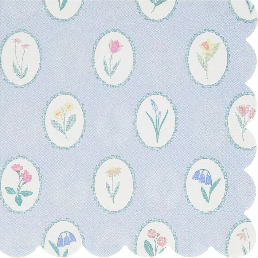 Bloomsbury Floral Pattern Large Napkins