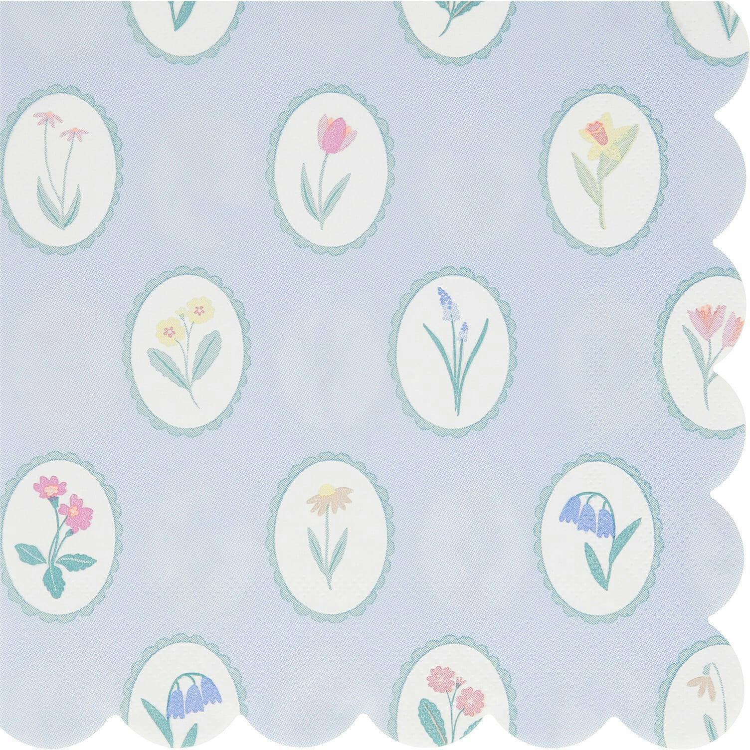 Bloomsbury Floral Pattern Large Napkins