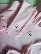 Cherry Monogrammed Girls Cropped Hoodie