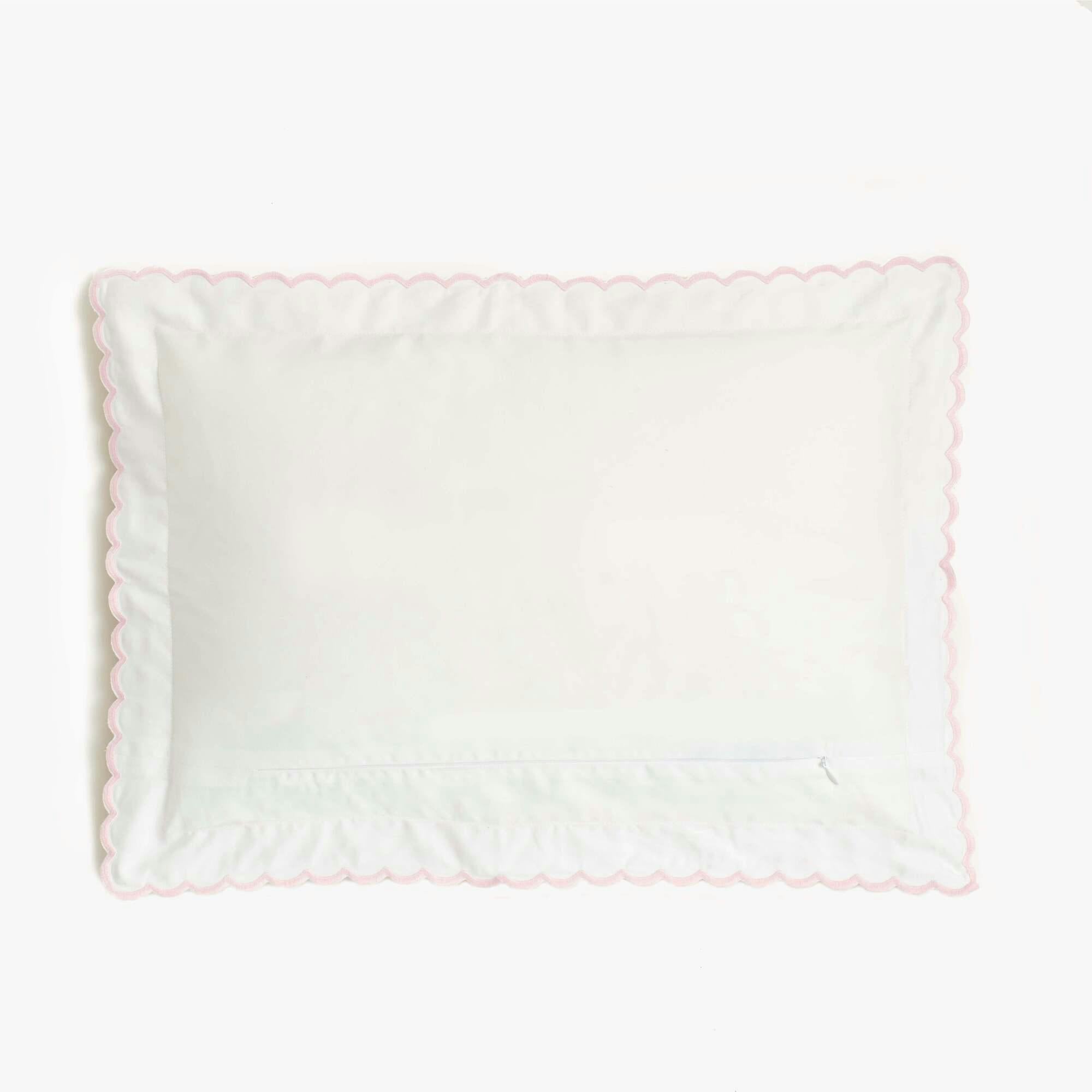 Picnic Gingham Toddler Pillow Set, Pink