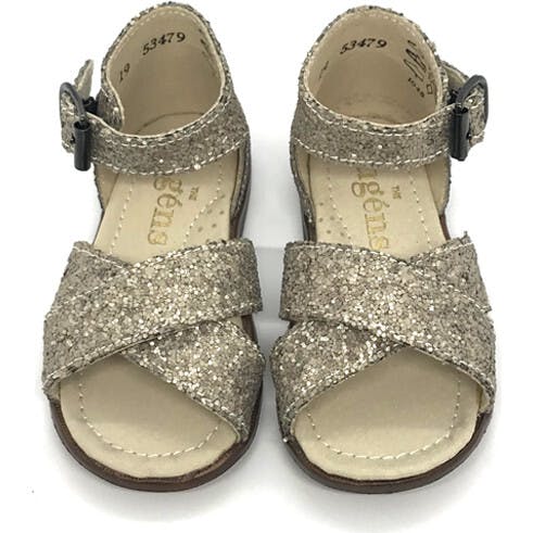 Athina Ankle Strap Sandal, Glit Vision
