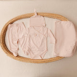 Embroidered Three Piece Set