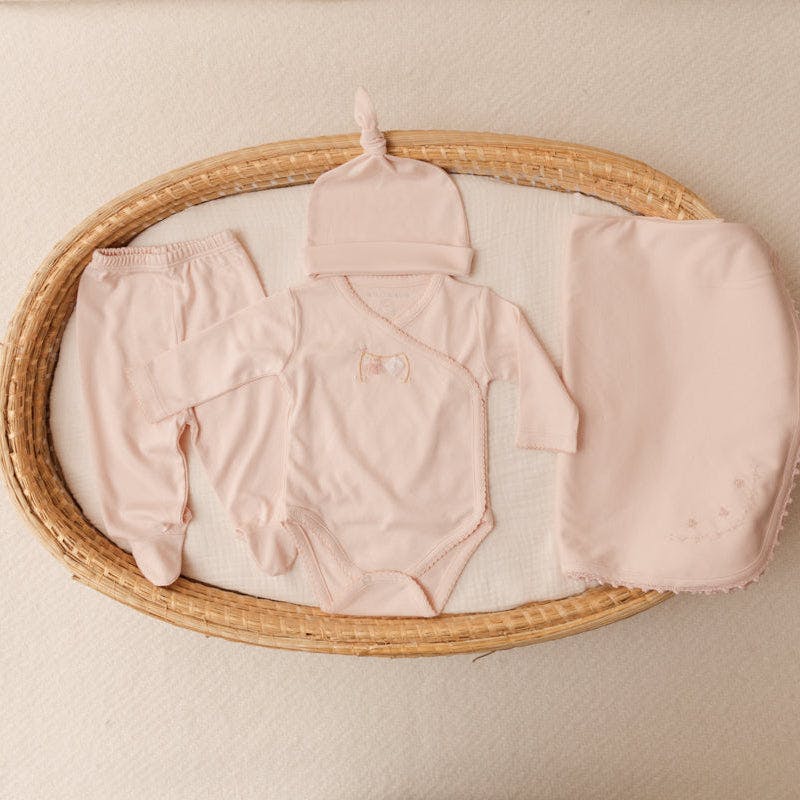 Embroidered Three Piece Set