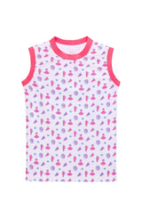 tutu print muscle tank
