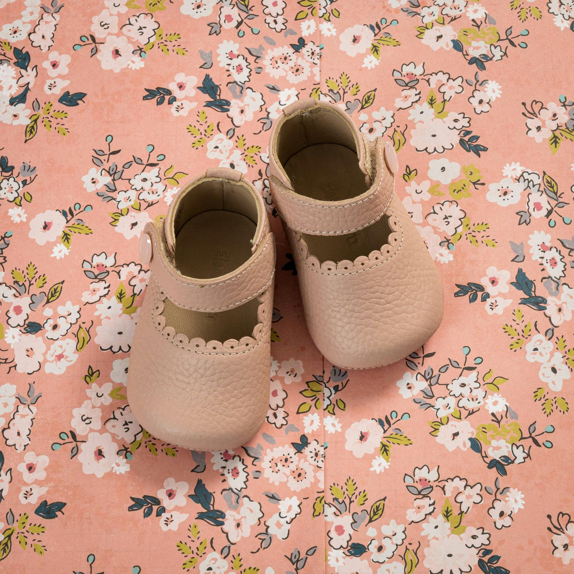 Baby Mary Jane | Pink Leather