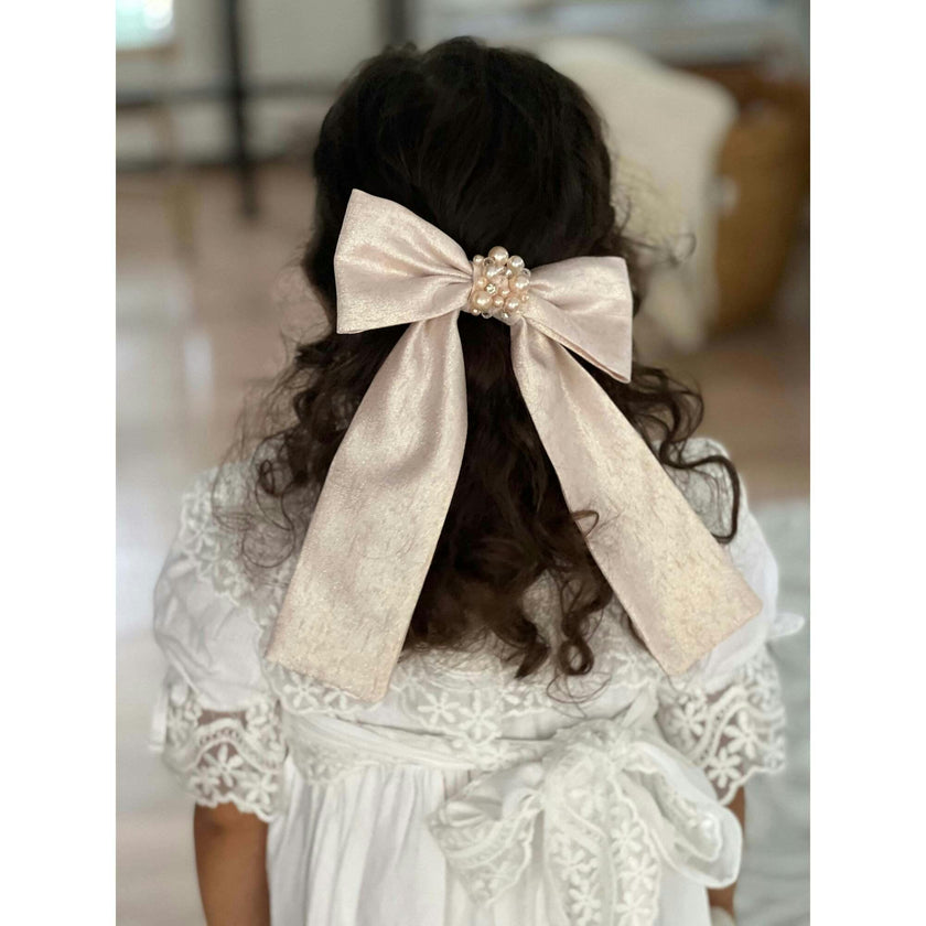 Jackie Jacquard Hair Bow