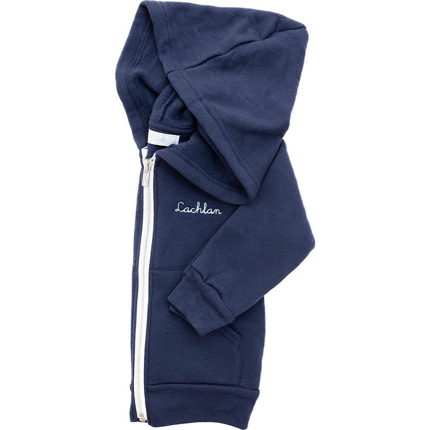Hooded Zip-up Sweatshirt