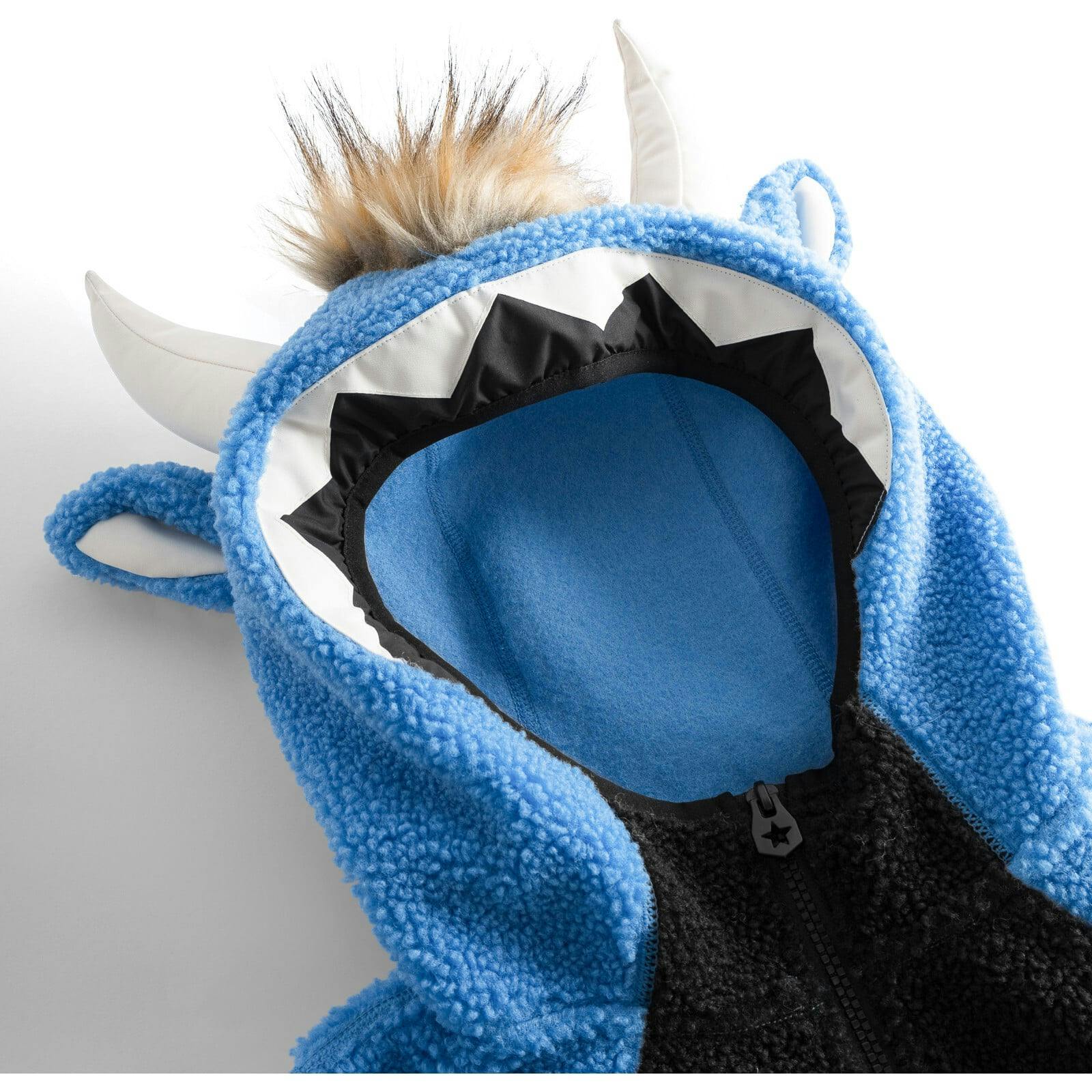 Wild Thing Fleece Jumpsuit, Blue