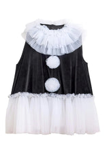 Pierrot Clown Cape For Kids