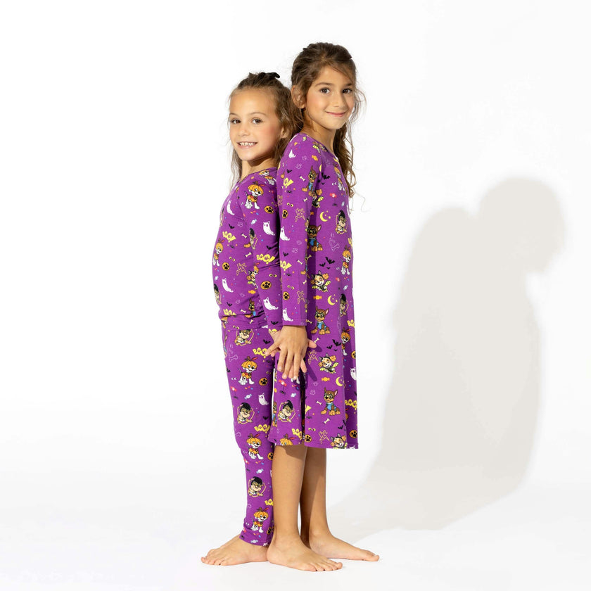 PAW Patrol: Halloween Bamboo Girls' Long Sleeve Dress