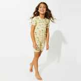 Love You Brunches Bamboo Kids Pajama Short Set