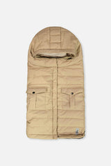 Evolutive Footmuff For Car Seats and Strollers Taupe