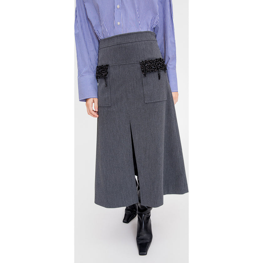 Women's Cameron Skirt, Grey