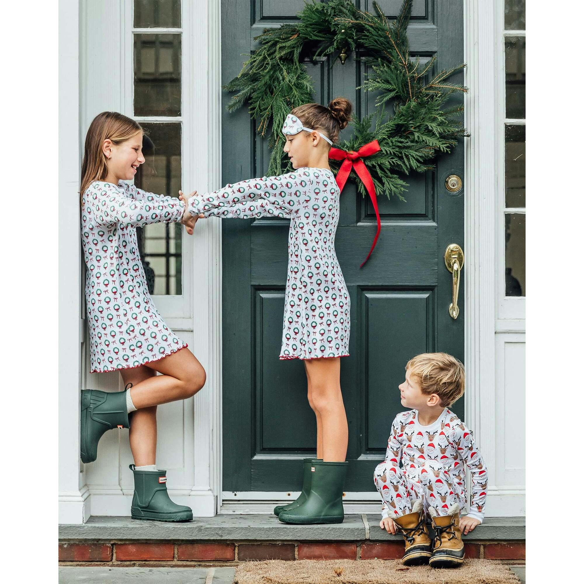 The Organic Rib Long Sleeve Dress [Fa La La]