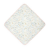 Infant Hooded Towel - Pastel Petals