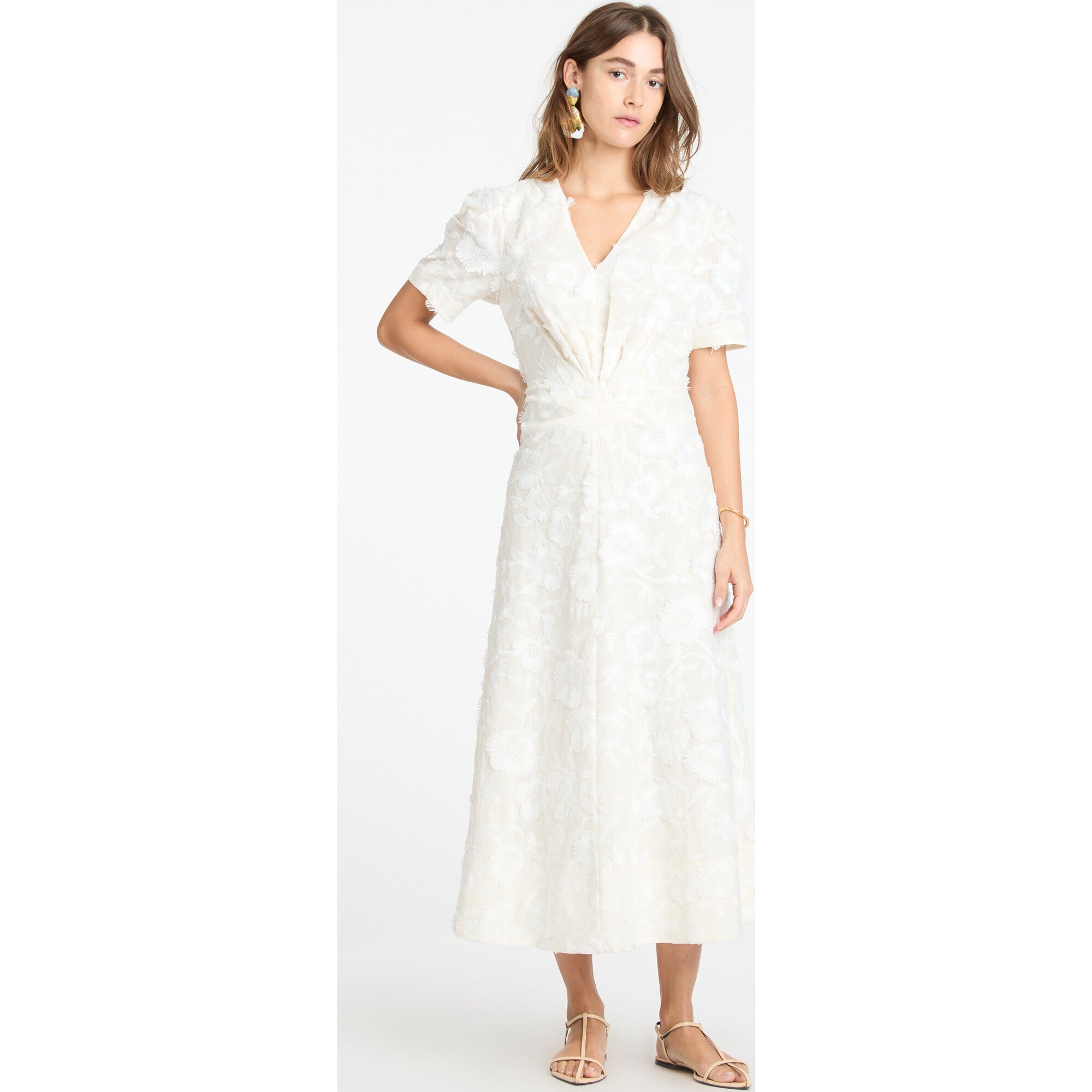 Women's Doris Dress, Cream