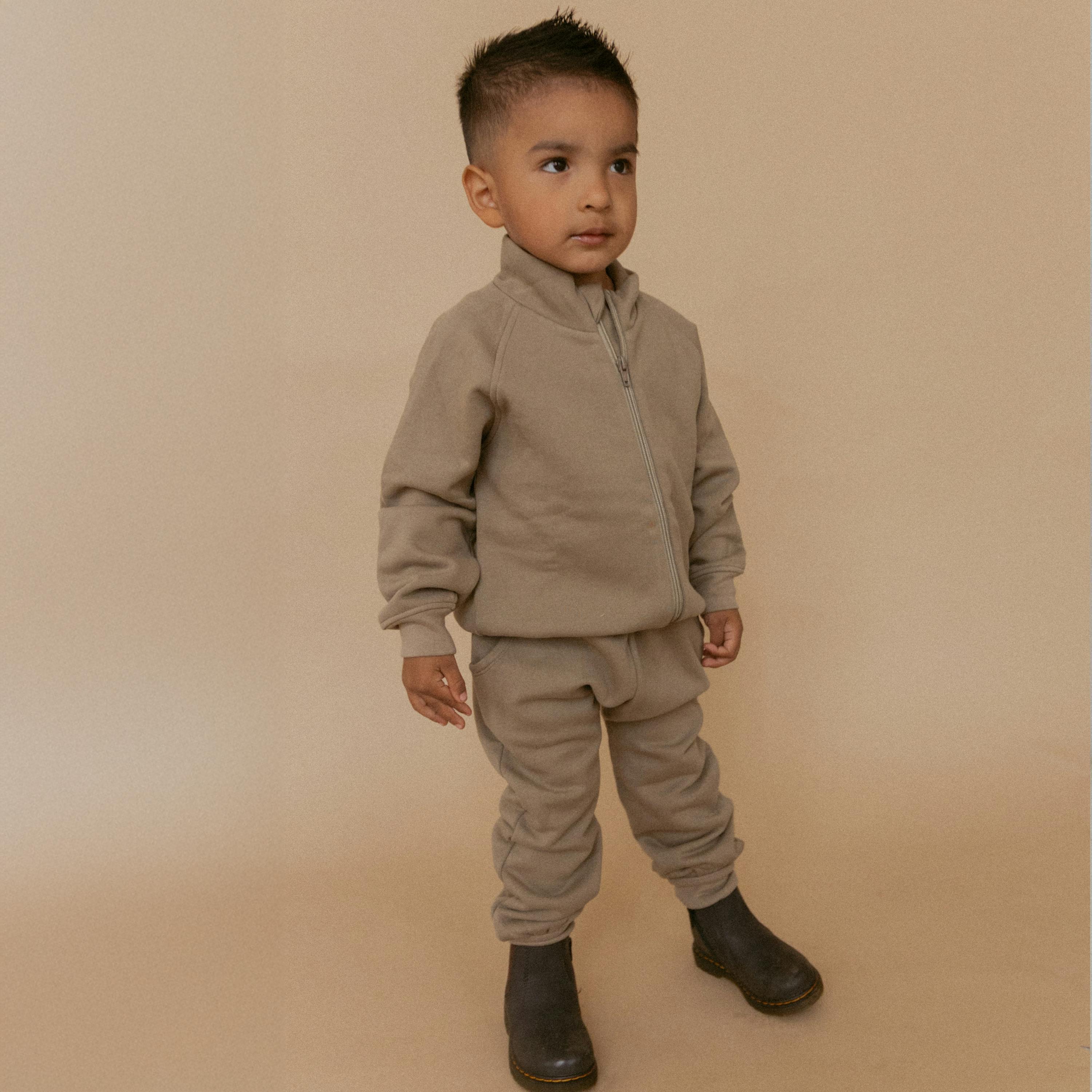Organic Fleece Zipper Jacket