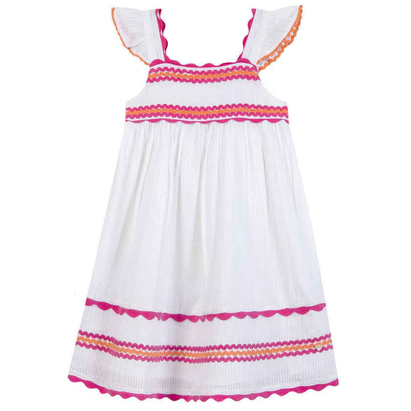 TARTINE ET CHOCOLAT Rio Sunset Midi Dress