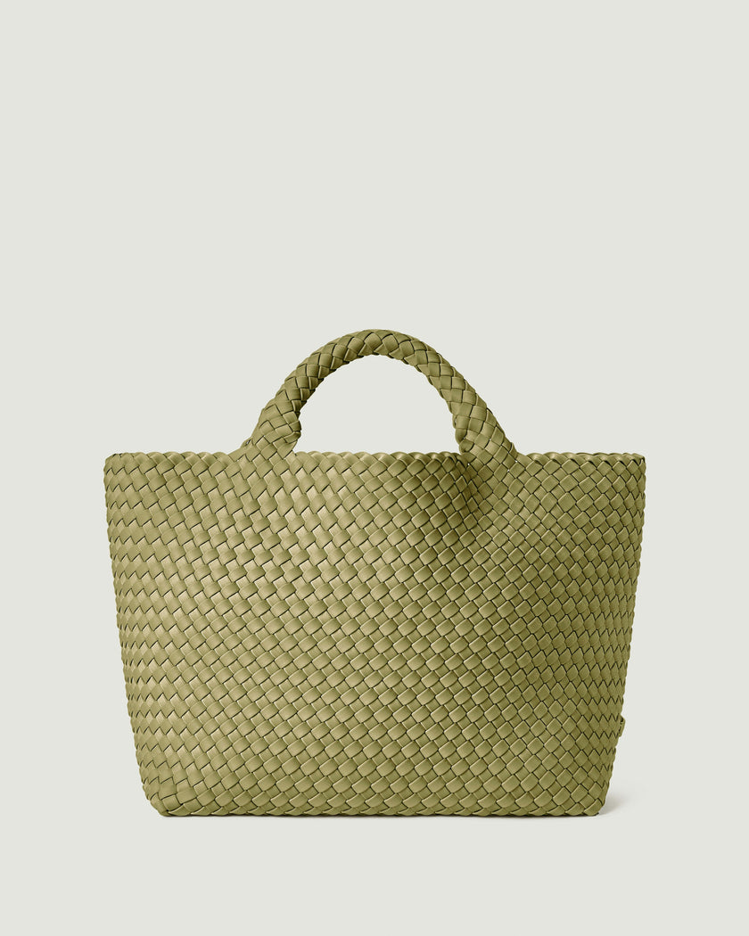 St. Barths Medium Tote | Bottle Green