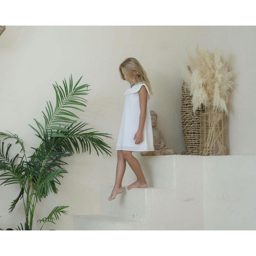 Hannah dress (scarlet orange)