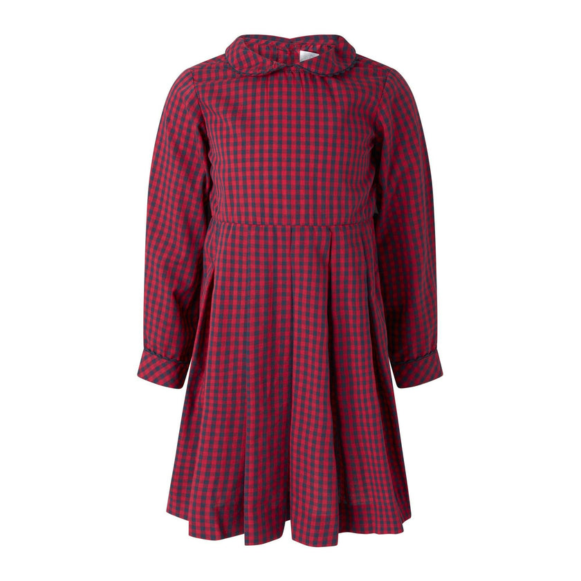 Check Lumberjack Pleated Dress