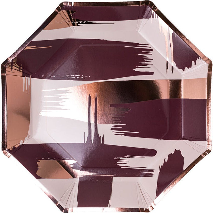 Mauve-Elous Charger Plates