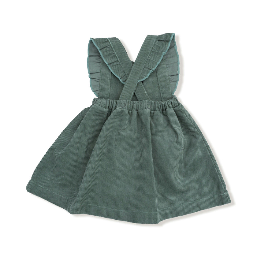 Dark Ivy - Pinafore Dress and Bloomer