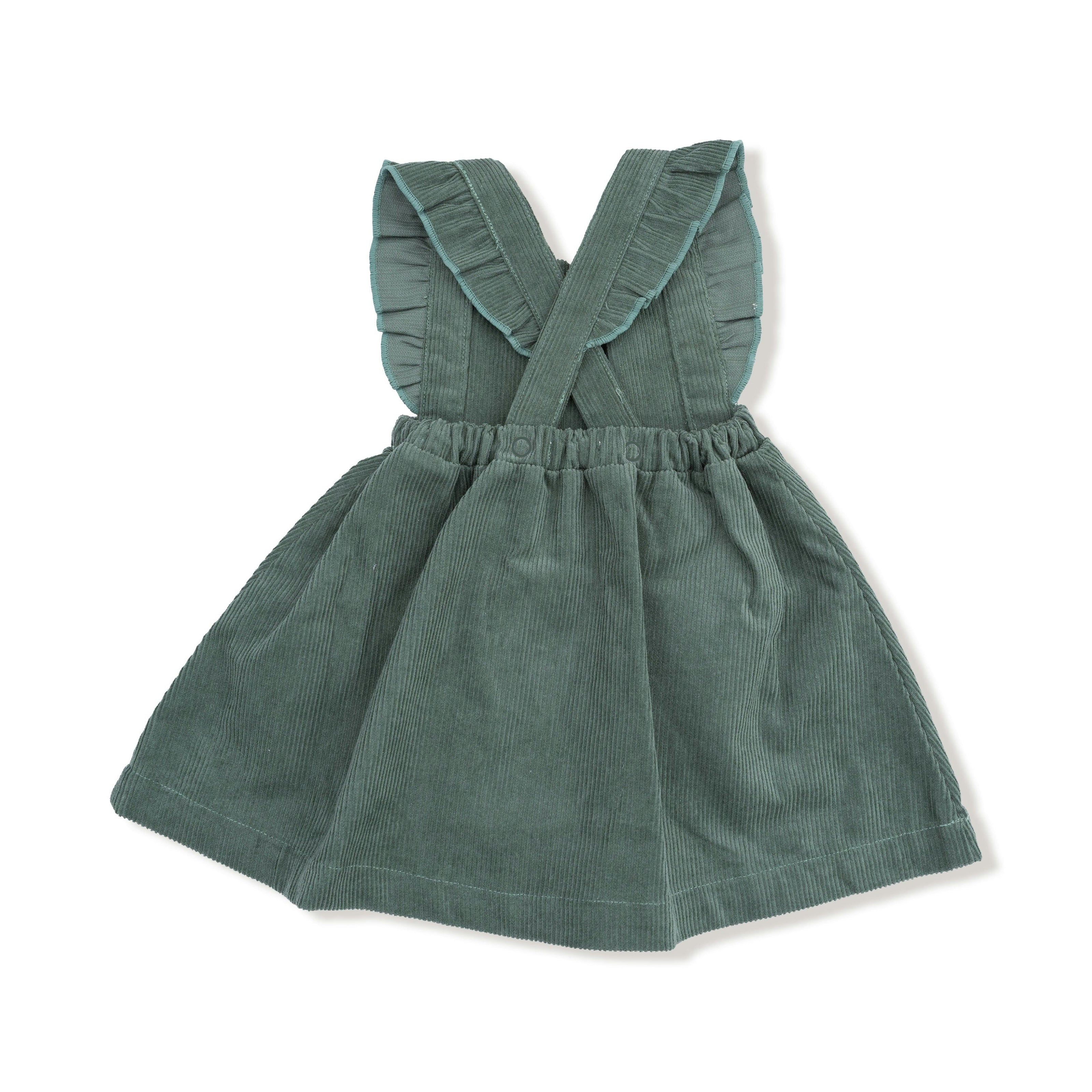 Dark Ivy - Pinafore Dress and Bloomer
