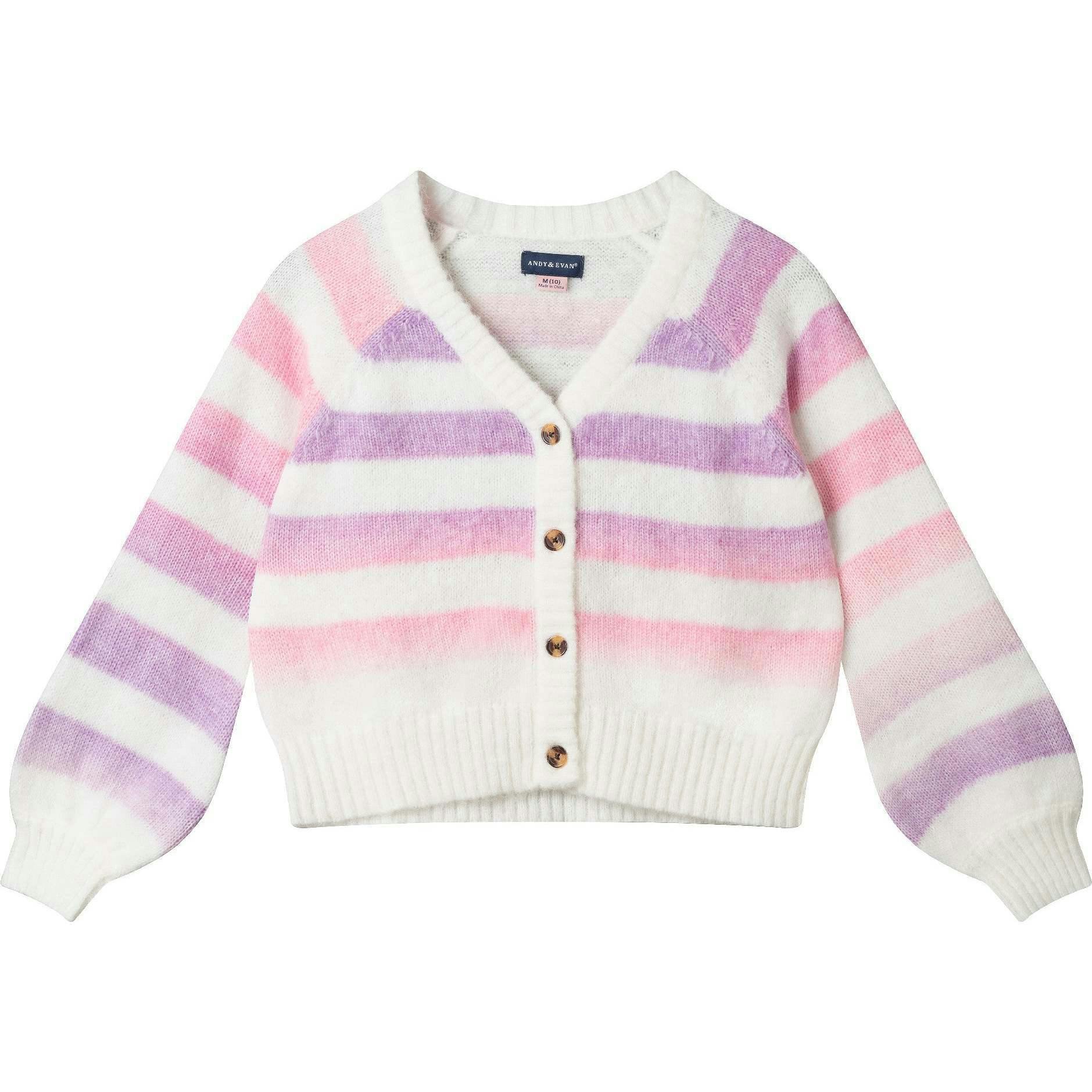 Big Kids Stripe Cardigan