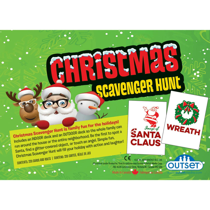Outset Media Christmas Scavenger Hunt Game - Yule Just Love It!