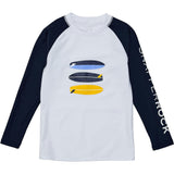 Wave BreakLong Raglan Sleeve Rashguard