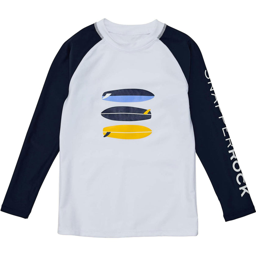 Wave BreakLong Raglan Sleeve Rashguard