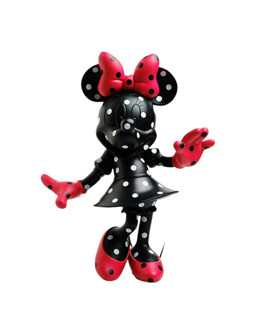 Minnie POLKA Black & Red 12in