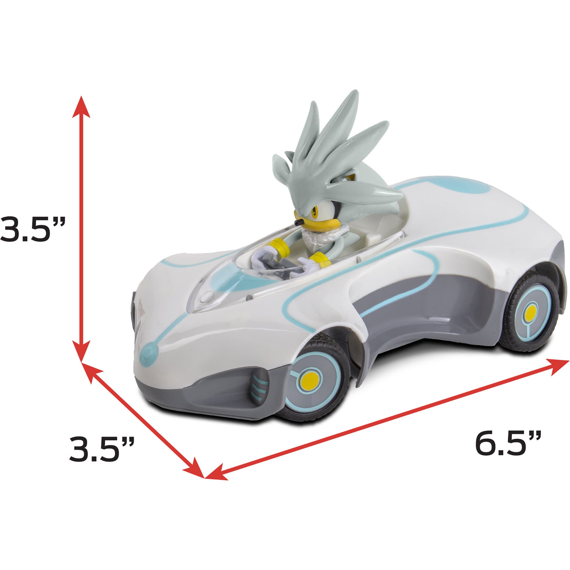 Team Sonic Racing R/C: 1:28 Scale 2.4GHz Remote Controlled Car