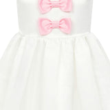 Joy Satin Bows Occasion Party Dress