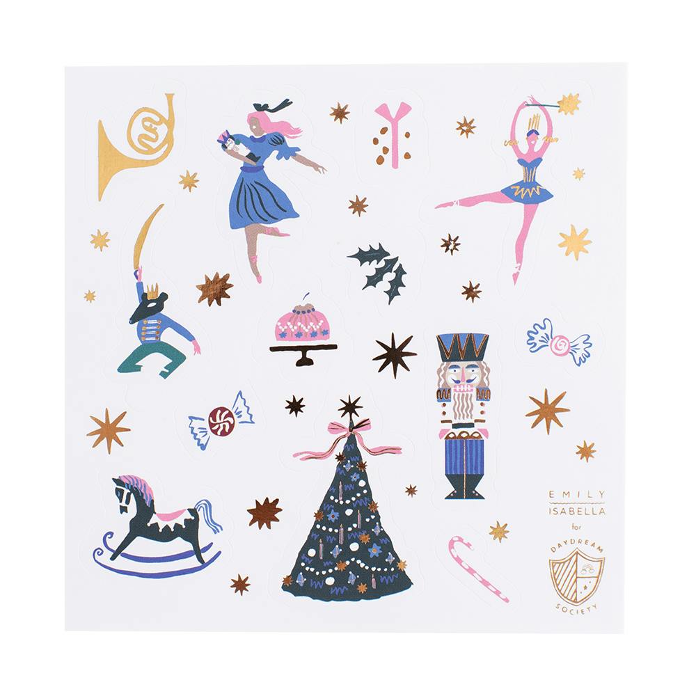Nutcracker Sticker Set