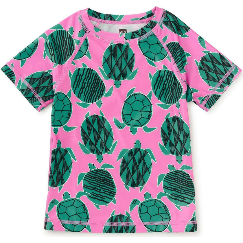 Short Sleeve Rash Guard, Multi