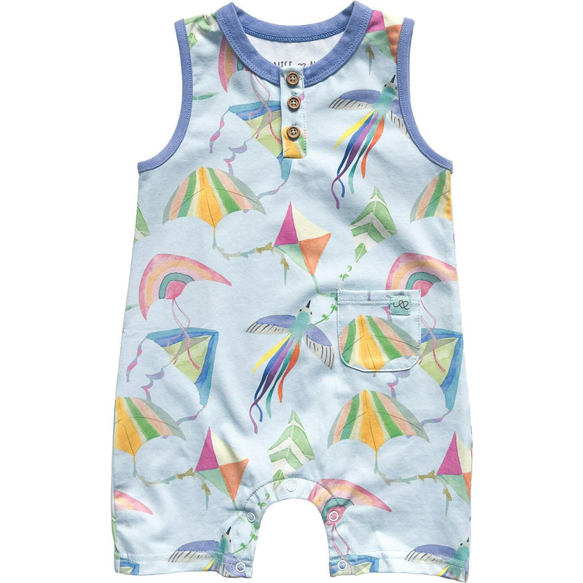 Cleo baby romper shorts | Flying Kites
