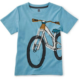 Mountain Bike Graphic Tee, Blue