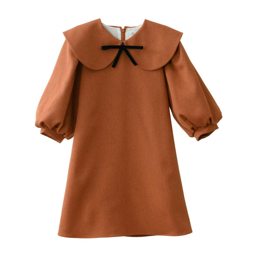 Rhea dress (alloy-orange)