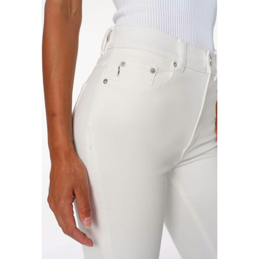 Bridget Boot High Rise Instasculpt™ Crop Jeans | White